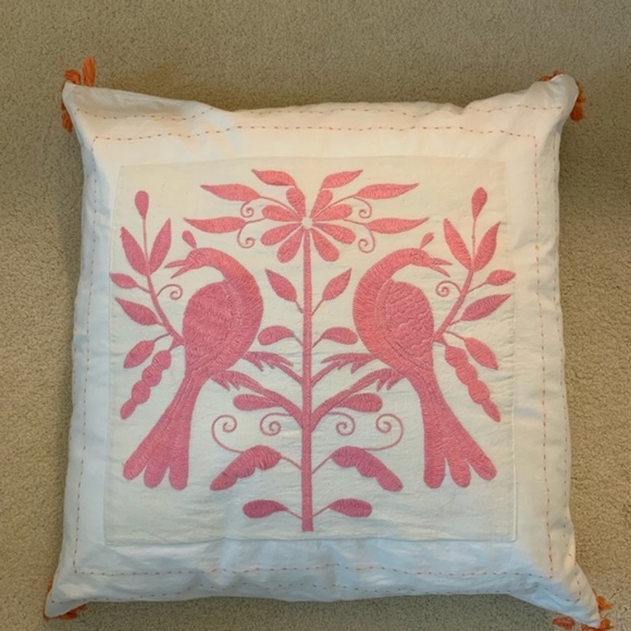 Roberta Roller Rabbit Embroidered Euro Sham - Picture 2 of 3